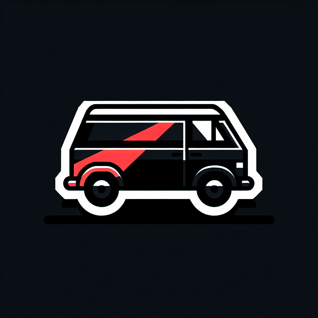 Stylised illustration referencing the A-Team van.